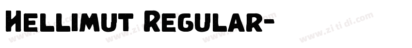 Hellimut Regular字体转换 Hellimut Regular字体转换